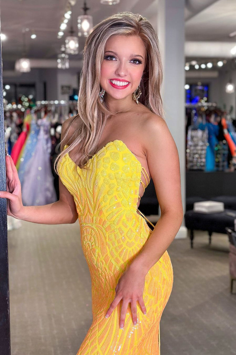Gorgeous Mermaid Sweetheart Mermaid Long Prom Dresses LD072904
