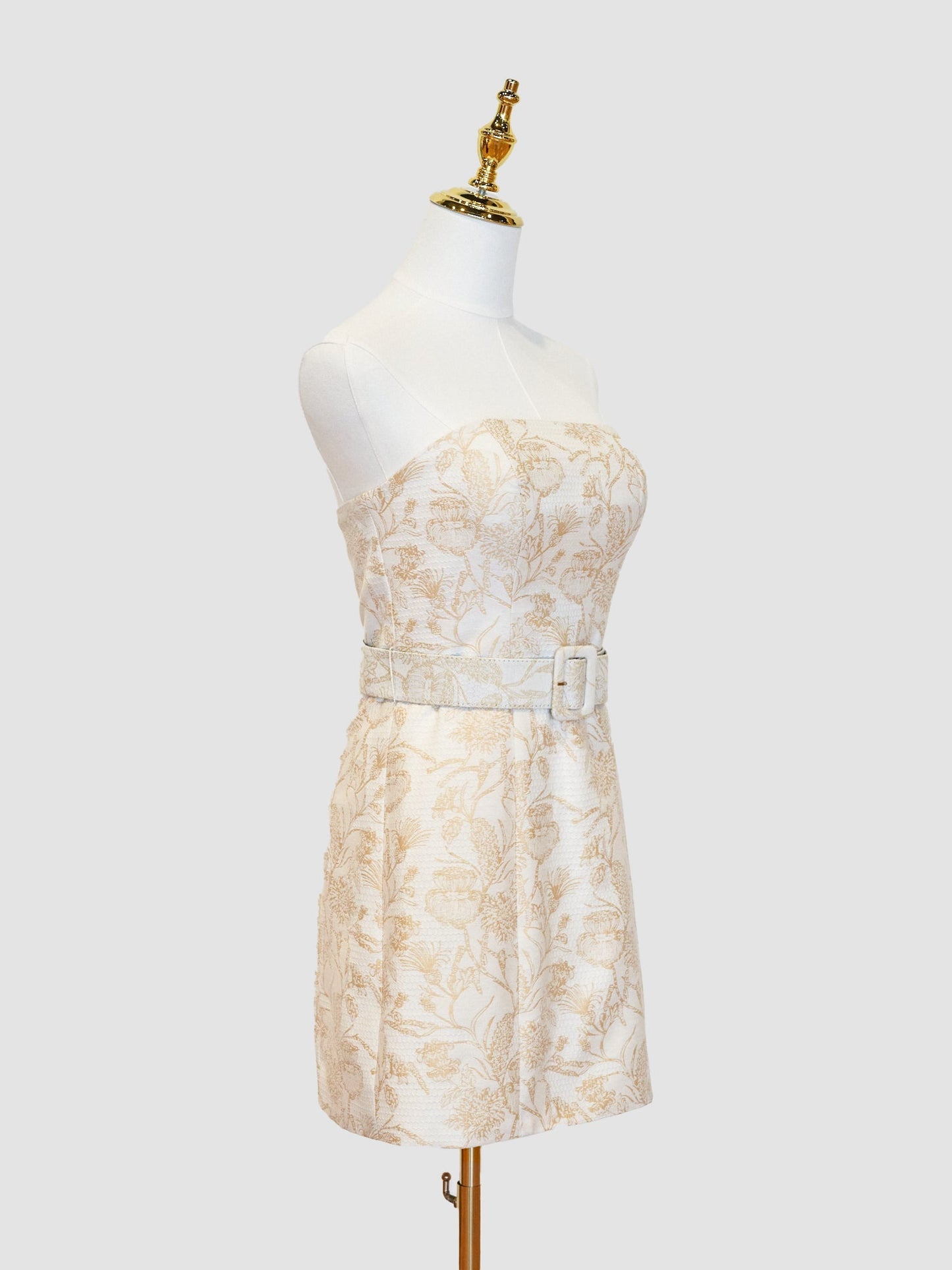 Amaryllis | Strapless Sheath Short Homecoming Dress