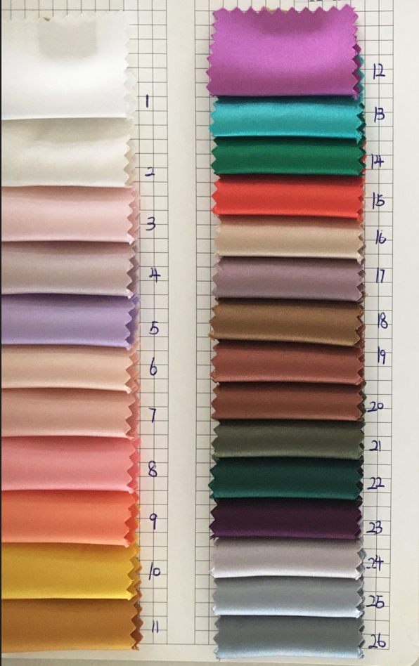 Sheath Colors Silk Satin Long Bridesmaid Dress LD070808