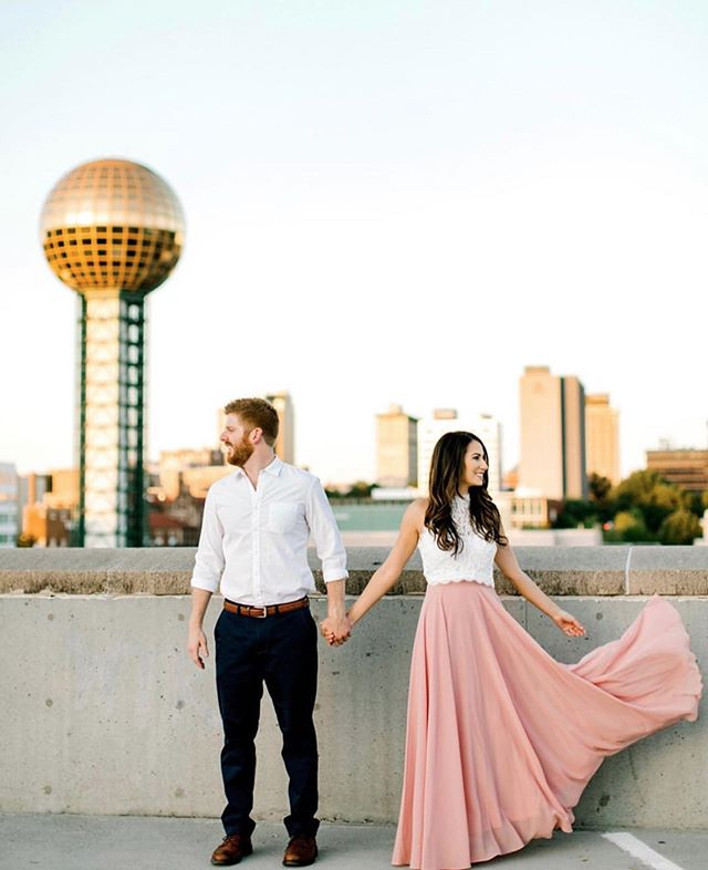 Two-Piece Lace and Chiffon Long Bridesmaid Dress for Beach Weddings